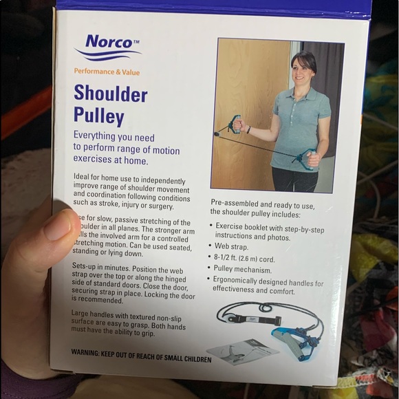 Women’s Shoulder pulley by Norco, for rotator cuff recovery, shoulder PT - Picture 4 of 4